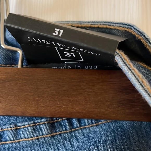 NWT Just Black denim medium was mid rise basic ankle skinny Jean 31x29 - Picture 8 of 11